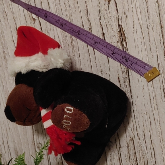 SEARS 2010 rare collectible rare Christmas bear stuffed toy - Picture 7 of 7